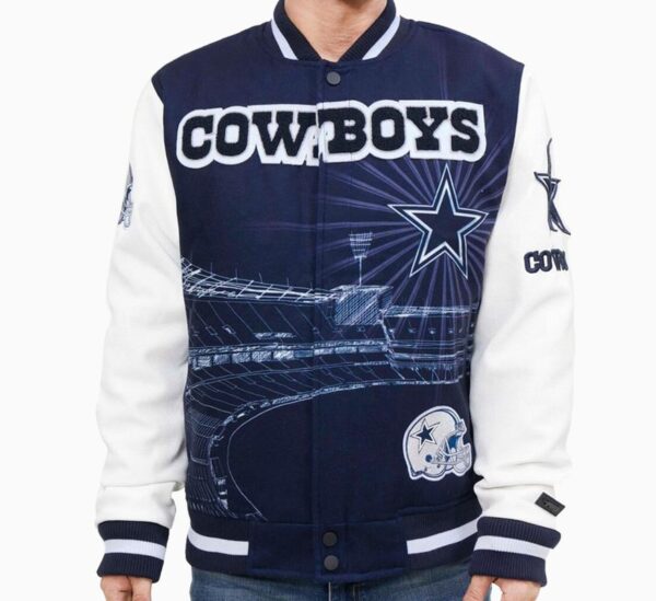 Dallas Cowboys Remix Varsity Jacket