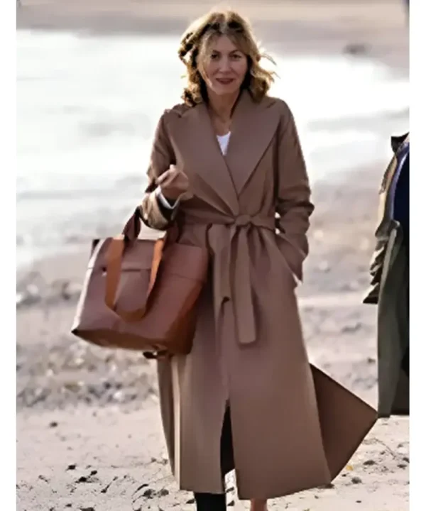 Rosaline Maryland 2024 Brown Long Trench Coat