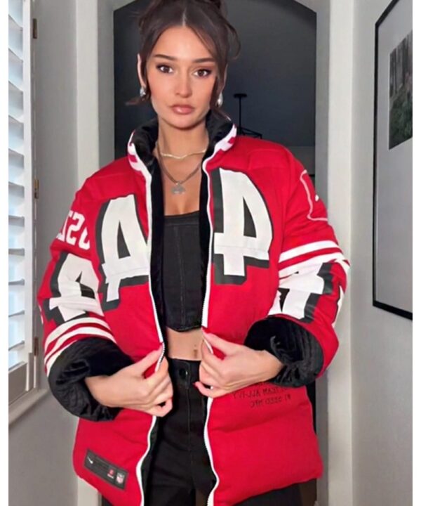 Kristin Juszczyk 49ers Puffer Jacket