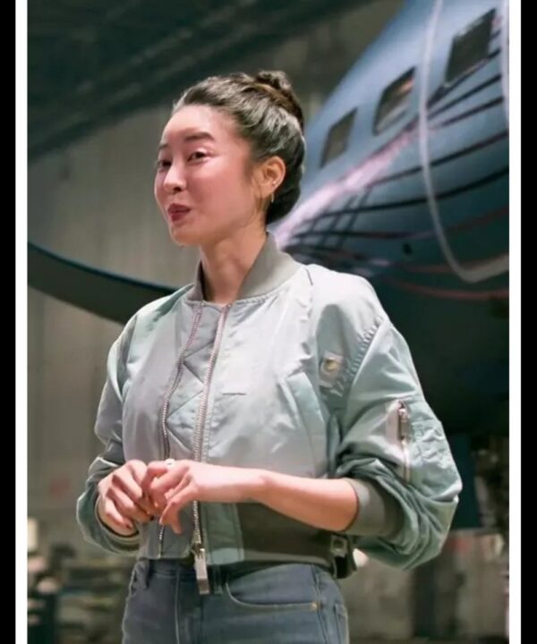 Lift 2024 Yun Jee Kim Cropped Bomber Jacket
