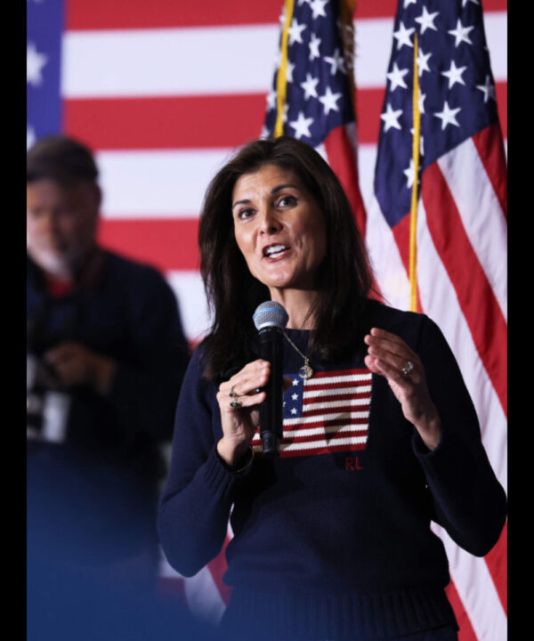 Nikki Haley Usa Flag Sweatshirt