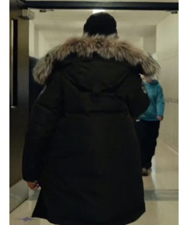 True Detective S04 Liz Danvers Fur Hooded Jacket