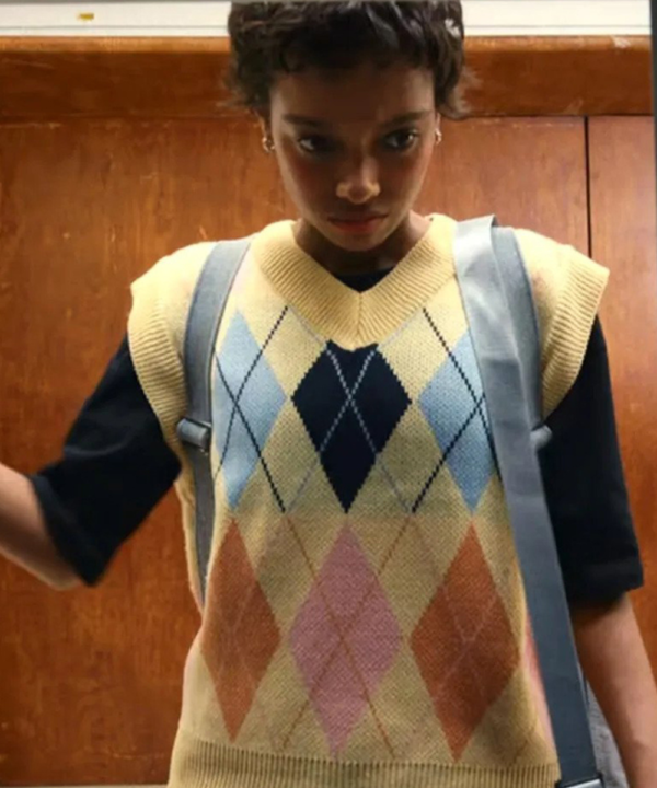 Everything Now 2023 Sophie Wilde Argyle Sweater Vest