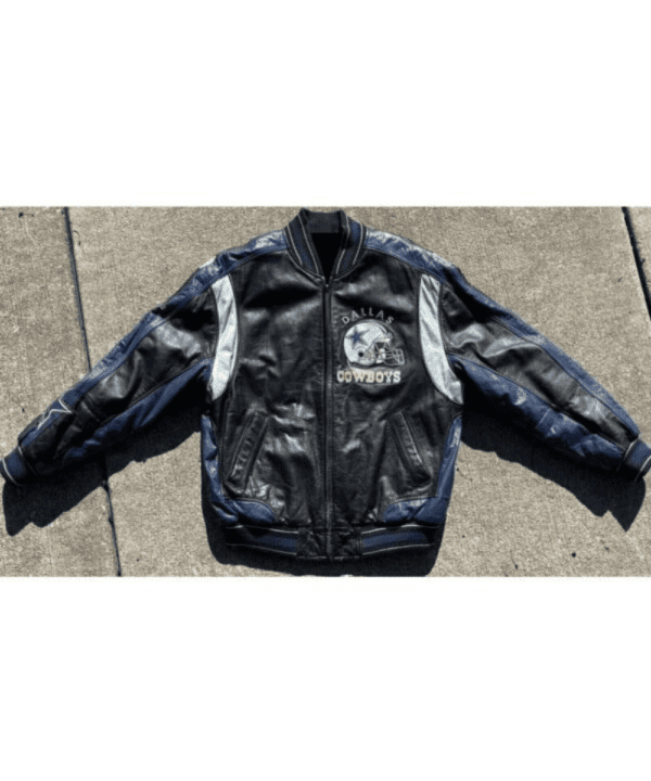 G-lll Carl Banks NFL Dallas Cowboys Leather Jacket