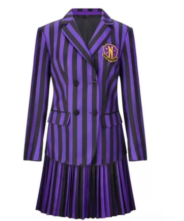 Wednesday Nevermore Academy Uniform