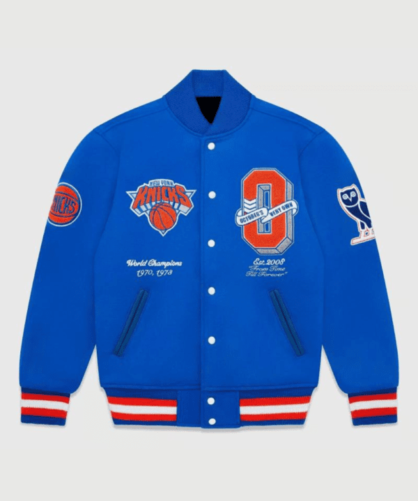 OVO NBA New York Knicks Varsity Jacket
