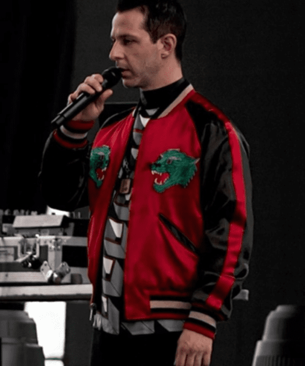 Succession S04 Kendall Roy Red Bomber Jacket