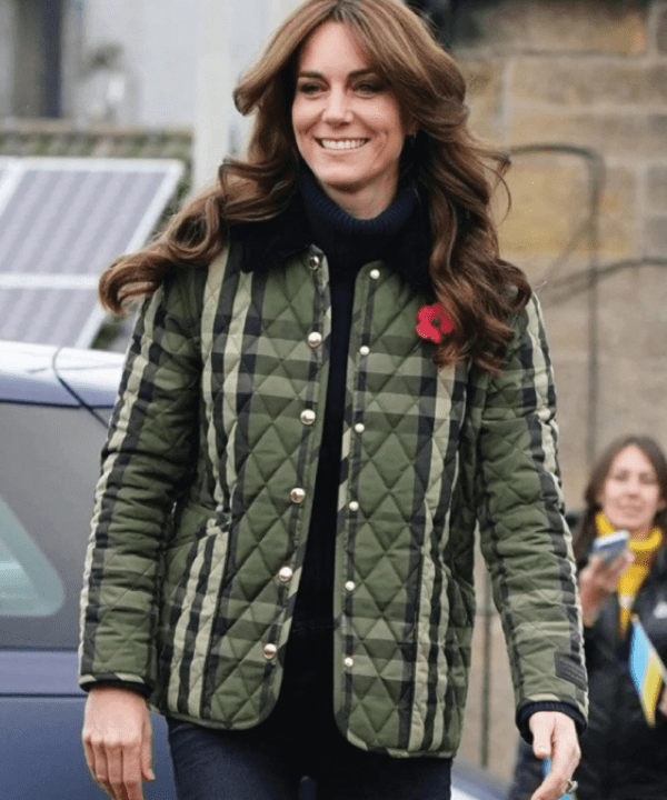 Kate Middleton Quilted Burberry Jacket