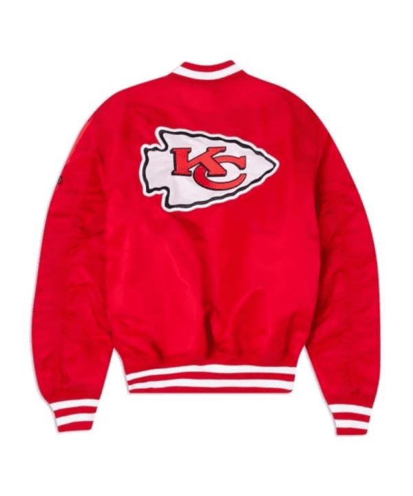 Kansas Chiefs X Alpha X New Era MA-1 Bomber Jacket