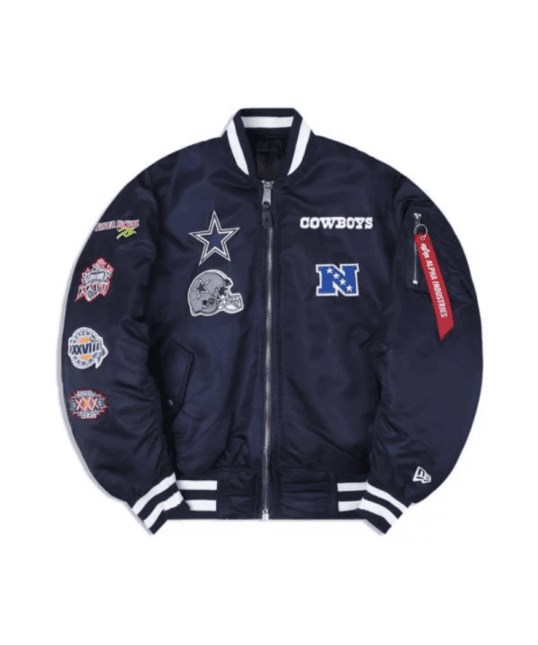 Dallas Cowboys X Alpha X New Era MA-1 Bomber Jacket