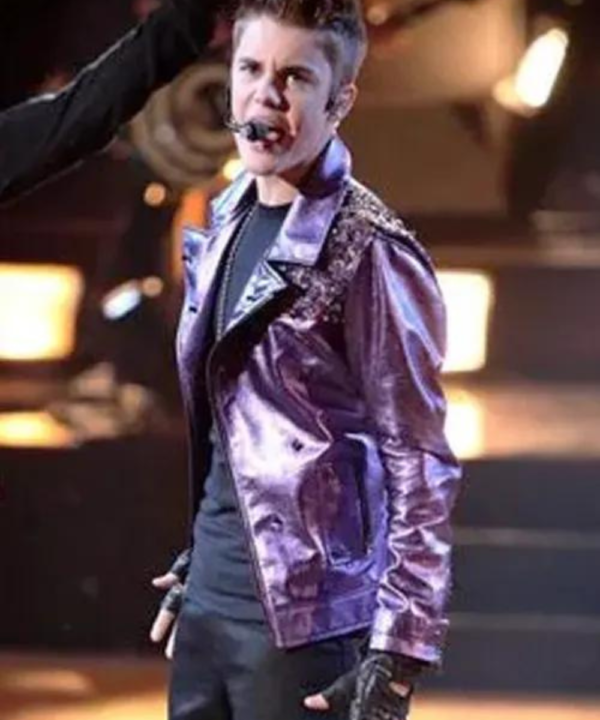 Justin Bieber Never Say Never Leather Jacket