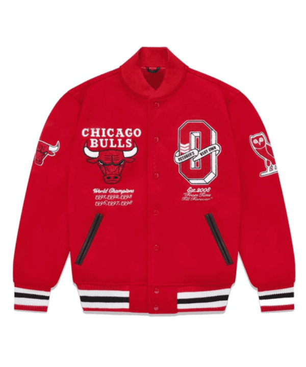 OVO Chicago Bulls Varsity Jacket