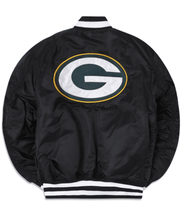 Green Bay Packers X Alpha X New Era MA-1 Bomber Jacket