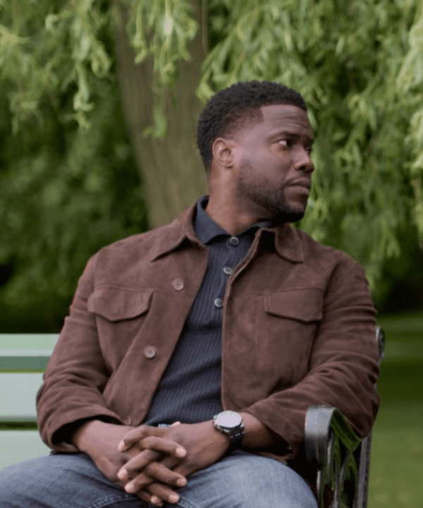 Kevin Hart Lift 2024 Suede Leather Jacket