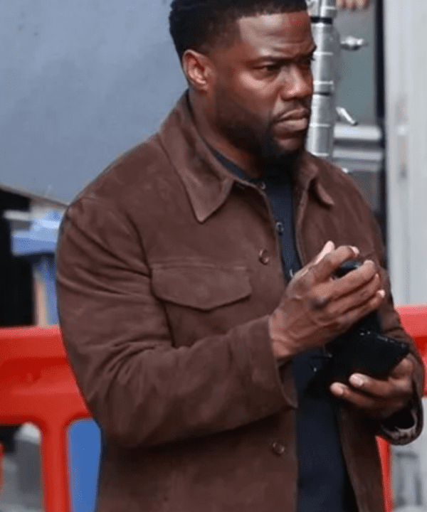 Kevin Hart Lift 2024 Suede Leather Jacket
