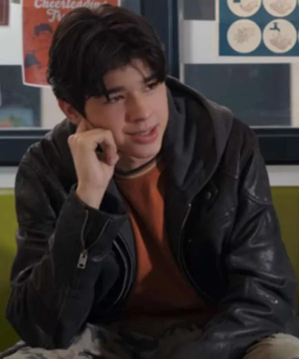 Isaac Garcia My Life With The Walter Boys Black Leather Jacket