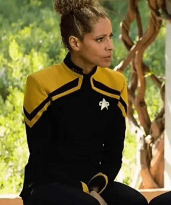 Star Trek Picard Black And Yellow Costume Jacket