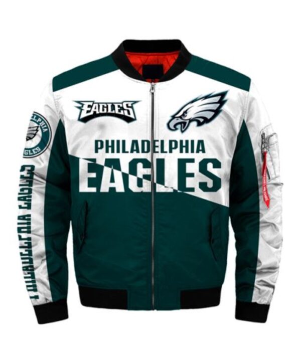 Philadelphia Eagles Men’s Bomber Jacket