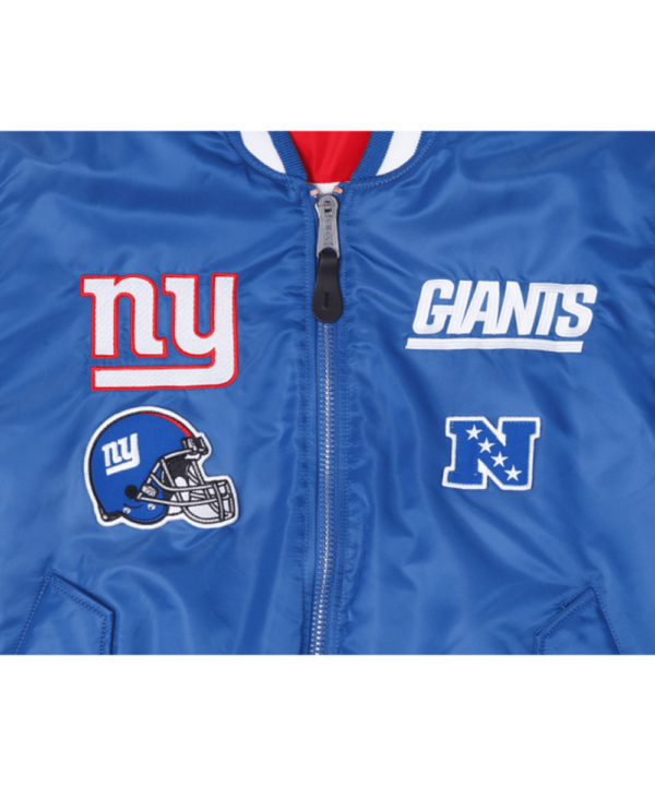 New York Giants Alpha Industries X New Era MA-1 Jacket