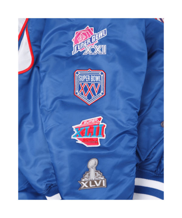 New York Giants Alpha Industries X New Era MA-1 Jacket