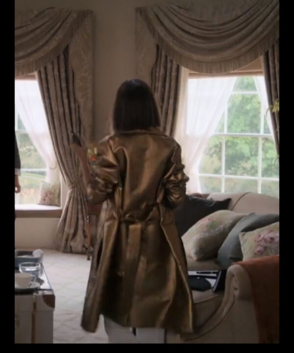 Upgraded 2024 Marisa Tomei Leather Coat