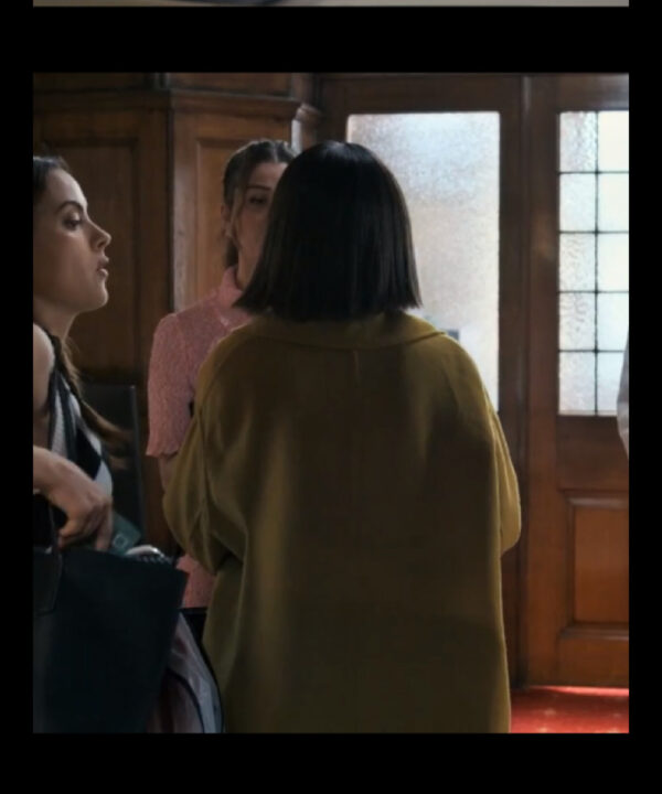 Marisa Tomei Upgraded 2024 Yellow Long Coat