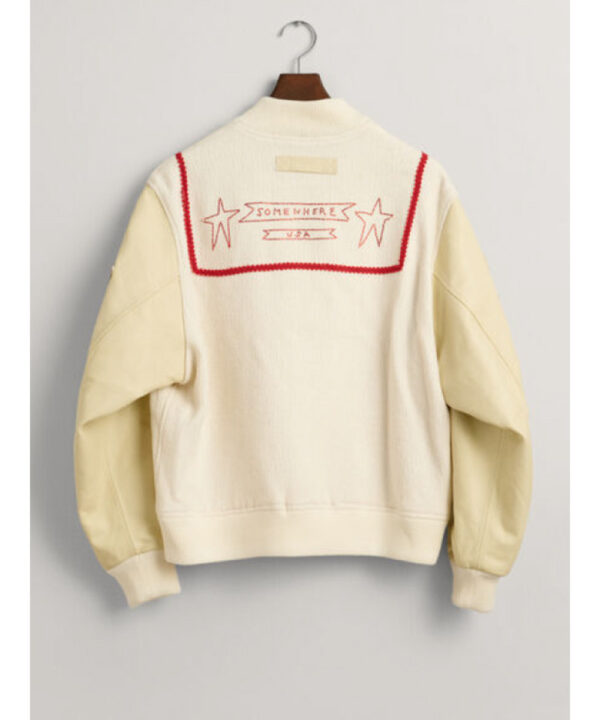 Taylor Swift Blank Canvas Project X Kilo Kish Bouclé Varsity Jacket