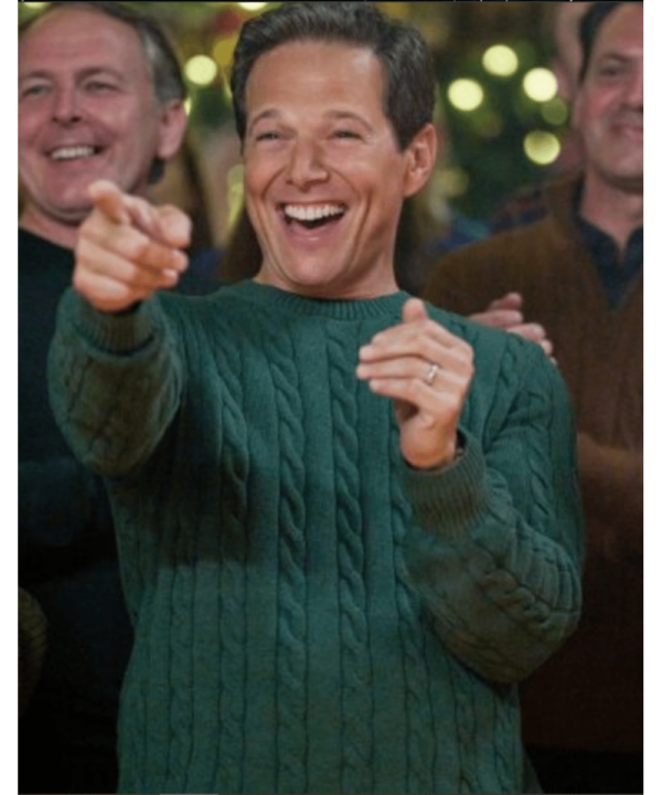 A Merry Scottish Christmas Scott Wolf Green Sweater