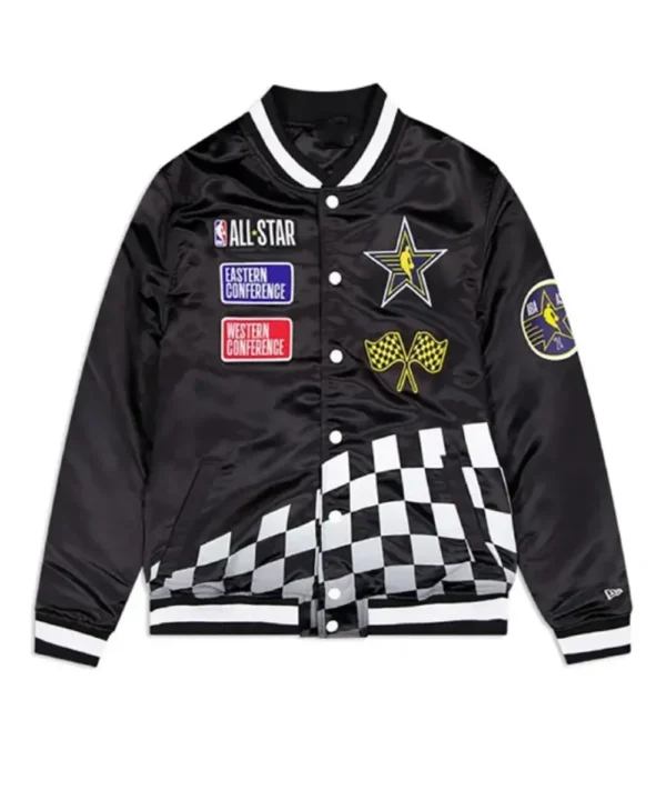 All-star Game 2024 Black Varsity Jacket