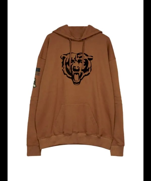 Chicago Bears Salute To Service Club Hoodie
