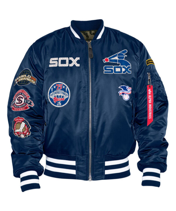 Chicago White Sox Alpha Industries X New Era MA-1 Jacket