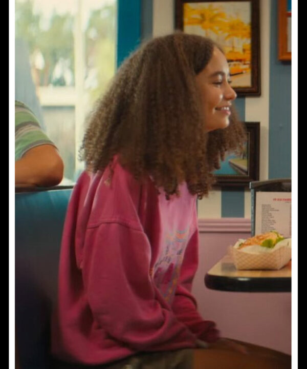 Suncoast 2024 Nico Parker Pink Sweatshirt