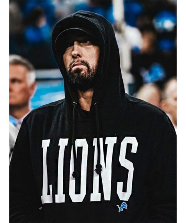 Eminem Detroit Lions Black Hoodie