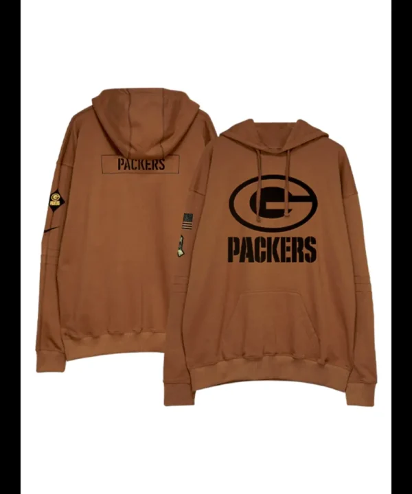 Green Bay Packers Salute To Service Club Hoodie