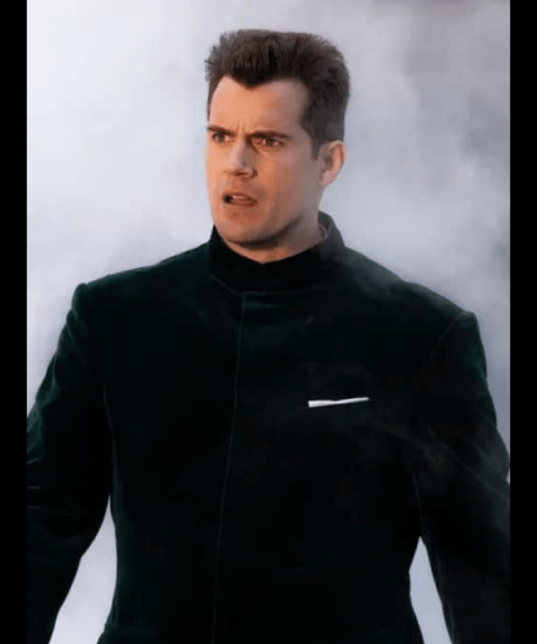 Argylle 2024 Henry Cavill Green Coat