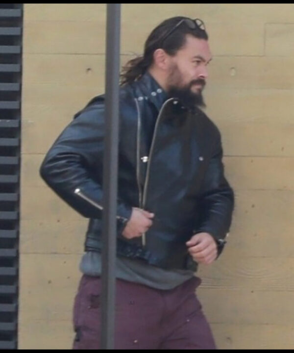 Jason Momoa On The Roam Leather Jacket