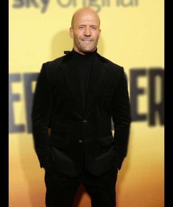 The Beekeeper 2024 Jason Statham Velvet Blazer