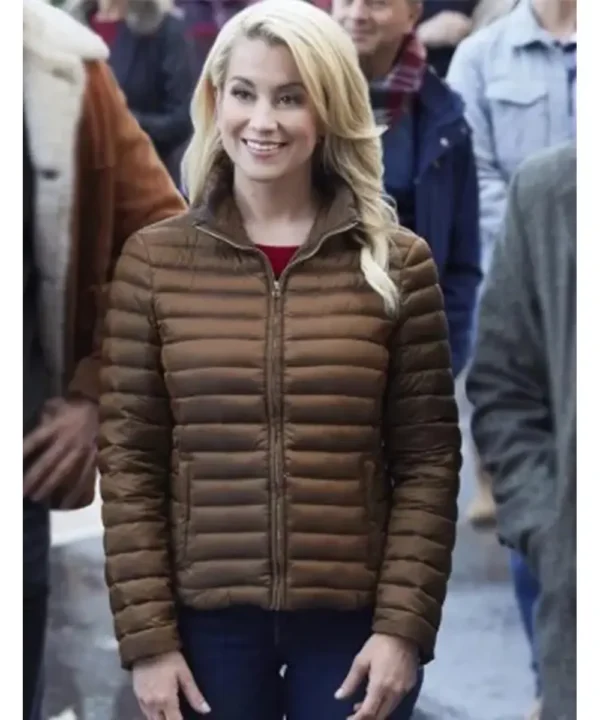 Kellie Pickler The Mistletoe Secret Puffer Jacket