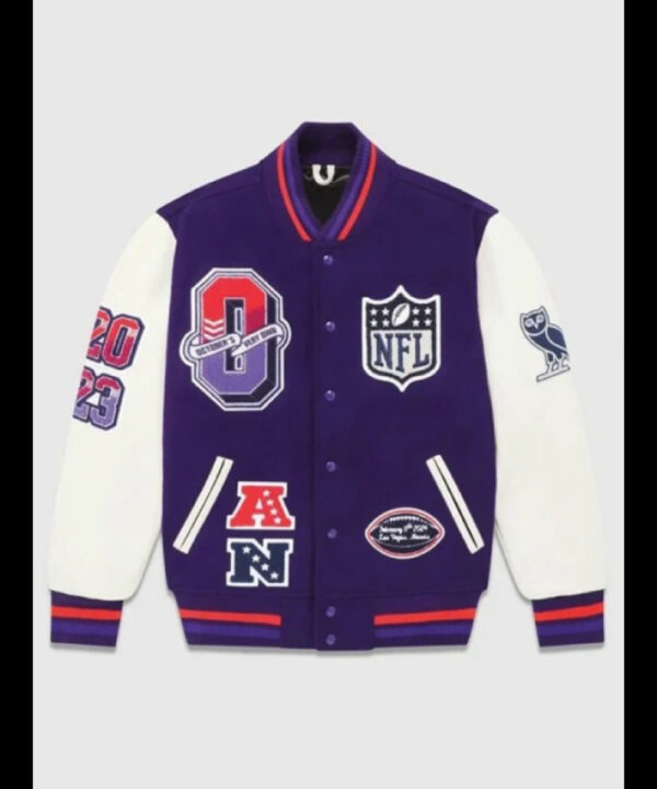 OVO Super Bowl LVIII Varsity Jacket