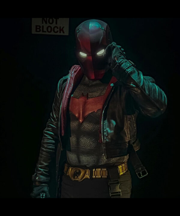 Red Hood Black Jacket