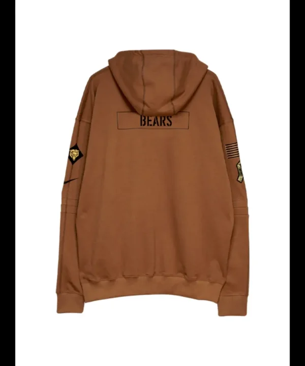 Chicago Bears Salute To Service Club Hoodie