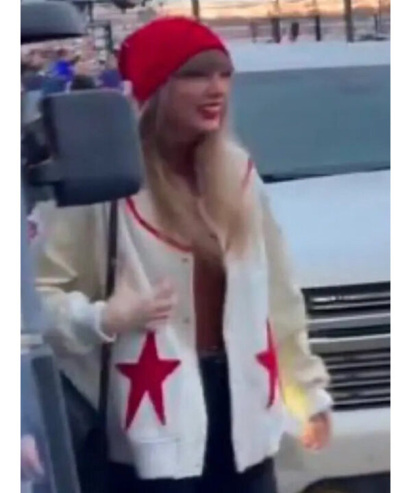 Taylor Swift Blank Canvas Project X Kilo Kish Bouclé Varsity Jacket