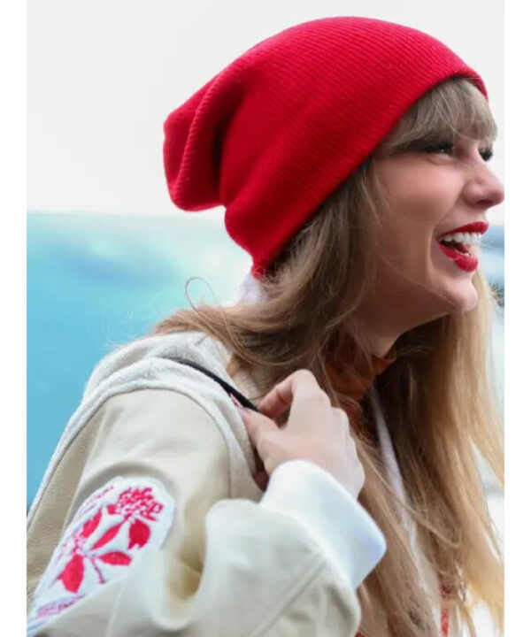 Taylor Swift Blank Canvas Project X Kilo Kish Bouclé Varsity Jacket