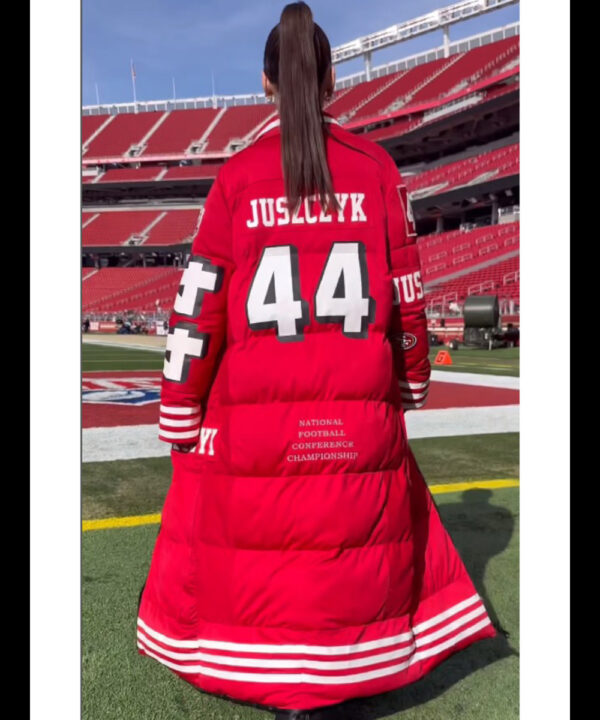 San Francisco 49ers Kristin Juszczyk Coat