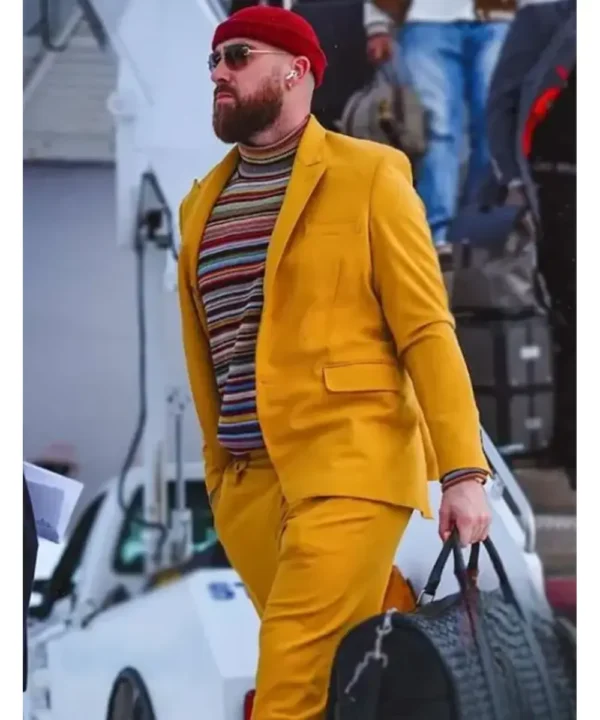 Travis Kelce’s Mustard Blazer