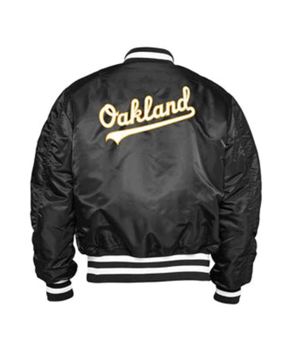 Oakland Athletics Alpha Industries X New Era MA-1 Jacket