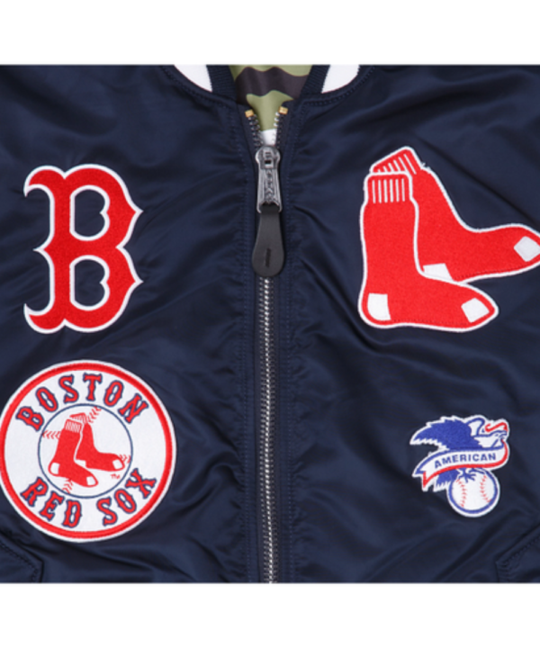 Boston Red Sox Alpha Industries X New Era MA-1 Jacket