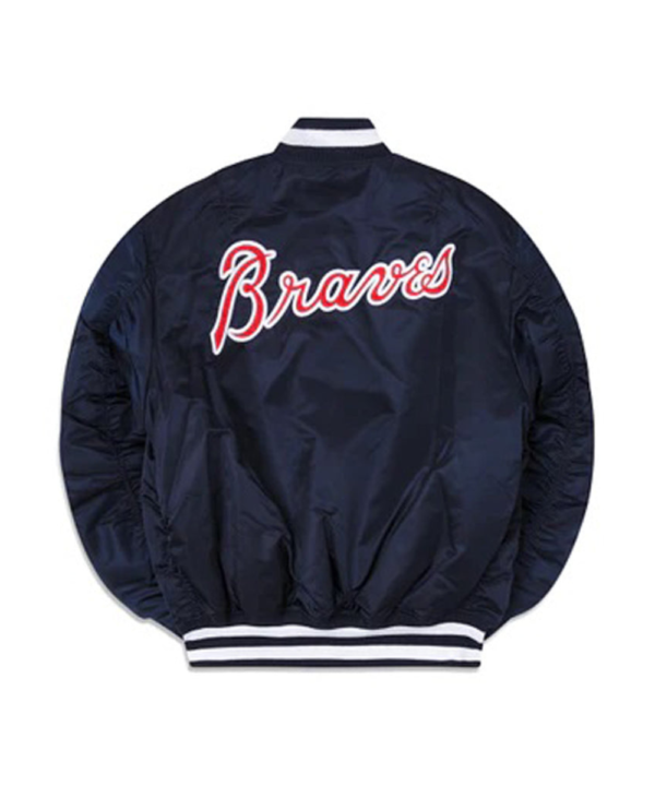 Atlanta Braves Alpha Industries X New Era MA-1 Jacket