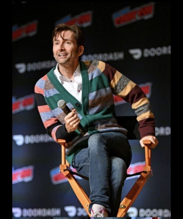 David Tennant New York Comic Con Cardigan