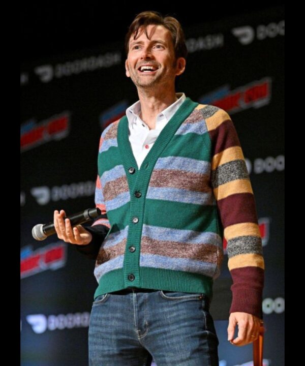 David Tennant New York Comic Con Cardigan